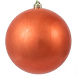 Vickerman N592071DCV 8" Coral Candy Ball Ornament