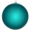 Vickerman N592541DCV 10" Dark Teal Candy Ball Ornament