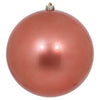 Vickerman N593071DCV 12" Coral Candy Ball Ornament