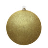 Vickerman N594008DG 15.75" Gold Glitter Ball Ornament