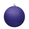 Vickerman N594066DG 15.75" Purple Glitter Ball Ornament