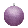 Vickerman N594069DG 15.75" Orchid Glitter Ball Christmas Ornament