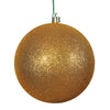 Vickerman N590630DG 2.4" Antique Gold Glitter Ball Ornament 24/Bag