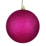 Vickerman N590621DG 2.4" Berry Red Glitter Ball 24 Per Bag
