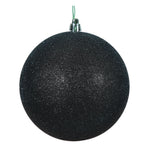Vickerman N590617DG 2.4" Black Glitter Ball Ornament 24 Per Bag