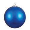 Vickerman N596002M 2.4" Blue Matte Ball Ornament 60 Per Box