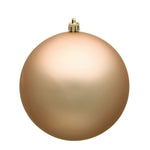 Vickerman N592080DMV 8" Cafe Latte Matte Ball Ornament