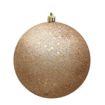 Vickerman N593080DQ 12" Cafe Latte Sequin Ball Ornament