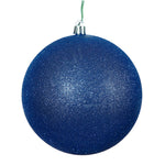 Vickerman N590622DG 2.4" Colbalt Blue Glitter Ball Ornament 24 Per Bag
