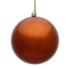 Vickerman N591088DCV 4" Copper Candy Ball Ornament 6 Per Bag