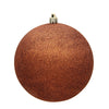Vickerman N592088DG 8" Copper Glitter Ball Ornament