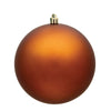Vickerman N592088DMV 8" Copper Matte Ball Ornament
