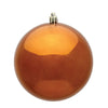 Vickerman N592088DSV 8" Copper Shiny Ball Ornament