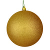 Vickerman N591233DG 4.75" Copper/Gold Glitter Ball Drill 4/Bag