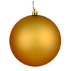 Vickerman N592533DMV 10" Copper/Gold Matte Ball Uv Drilled 1 Per Bag