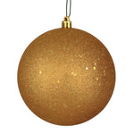 Vickerman N592033DQ 8" Copper/Gold Sequin Ball Drilled 1 Per Bag