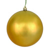 Vickerman N592533DSV 10" Copper/Gold Shiny Ball Uv Drilled 1 Per Bag