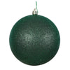 Vickerman N590624DG 2.4" Emerald Glitter Ball Ornament 24 Per Bag