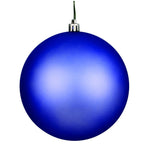 Vickerman N592529DMV 10" Periwinkle Matte Ball Ornament