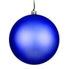 Vickerman N593029DMV 12" Periwinkle Matte Ball Ornament