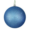 Vickerman N592029DQ 8" Periwinkle Sequin Ball Ornament
