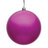 Vickerman N592570DCV 10" Fuchsia Candy Ball Ornament