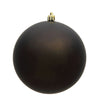 Vickerman N592584DMV 10" Gunmetal Matte Ball Ornament