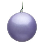 Vickerman N593086DCV 12" Lavender Candy Ball Ornament