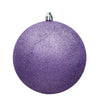Vickerman N591286DG 4.75" Lavender Glitter Ball Ornament 4 Per Bag