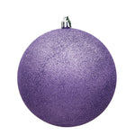 Vickerman N592086DG 8" Lavender Glitter Ball Ornament