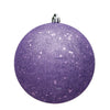 Vickerman N591586DQ 6" Lavender Sequin Ball Ornament 4 Per Bag