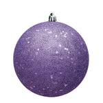 Vickerman N592086DQ 8" Lavender Sequin Ball Ornament