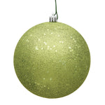 Vickerman N592573DQ 10" Lime Sequin Ball Ornament
