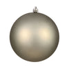 Vickerman N592525DMV 10" Limestone Matte Ball Uv Drilled 1 Per Bag
