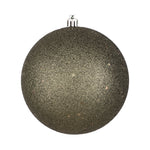 Vickerman N593025DQ 12" Limestone Sequin Ball Drilled 1 Per Bag