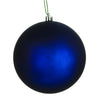 Vickerman N592531DMV 10" Midnight Blue Matte Ball Ornament