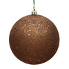 Vickerman N592576DQ 10" Mocha Sequin Ball Ornament