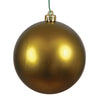 Vickerman N592014DMV 8" Olive Matte Ball Ornament