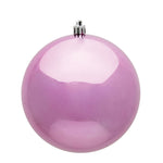 Vickerman N590879DSV 3" Pink Shiny Ball Ornament 12 Per Bag