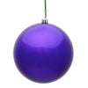 Vickerman N593066DCV 12" Purple Candy Ball Ornament