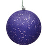 Vickerman N592566DQ 10" Purple Sequin Ball Ornament