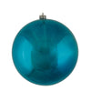 Vickerman N593062DSV 12" Sea Blue Shiny Ball Ornament