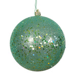 Vickerman N593044DQ 12" Seafoam Sequin Ball Ornament