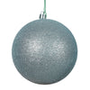 Vickerman N590607DG 2.4" Silver Glitter Ball Ornament 24 Per Bag