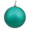 Vickerman N592042DCV 8" Teal Candy Ball Ornament