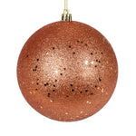 Vickerman N593071DQ 12" Coral Sequin Ball Ornament