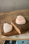 Natural Salt Heart Ornament – 3 Inch Stone Décor