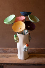 18 inch colorful decorative flower stems home décor