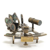Nautical Sextant – Antique Brass Finish – Functional Replica with Rosewood Box – 2.5 in