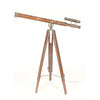 Telescope With Stand – Brass And Ebony Finish – 40 Inch Adjustable Tripod